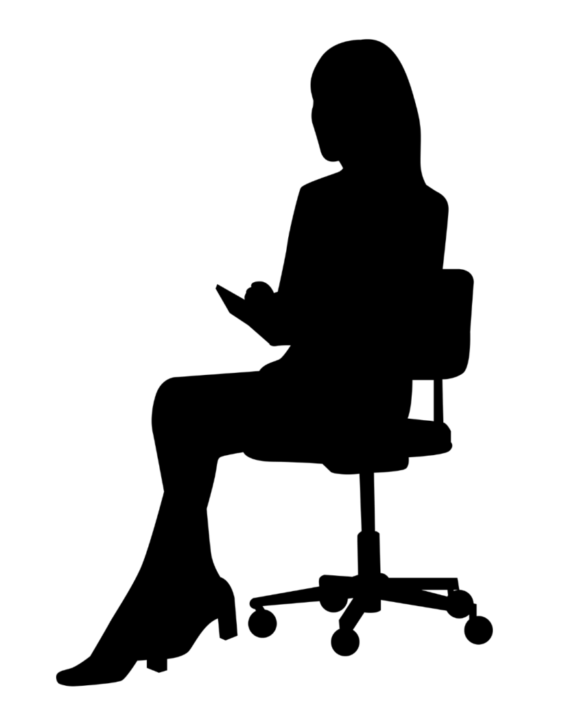 Silhouette of a professional illustrating recruiting for culture fit by naming your culture's personality